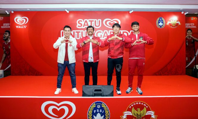 Wall's jadi Official Partner Timnas U-20 Indonesia