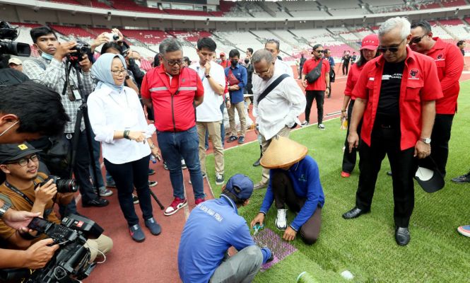 Persiapan Bulan Bung Karno di GBK