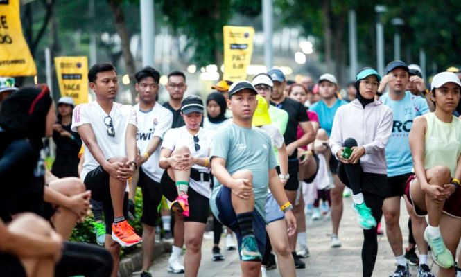 Persiapan Elite Label Road Race Maybank Marathon 2023