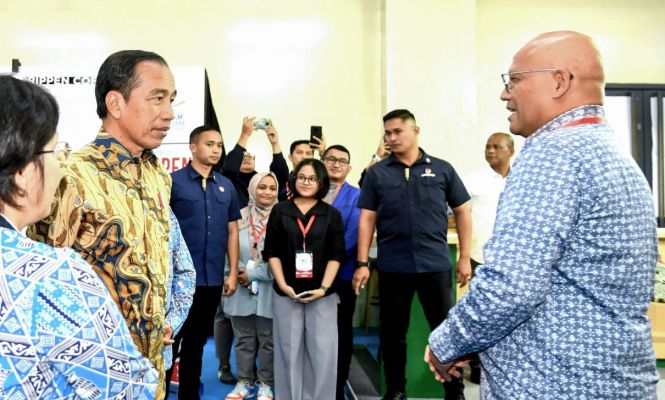 Jokowi Kunjungi Festival Apindo UMKM Merdeka