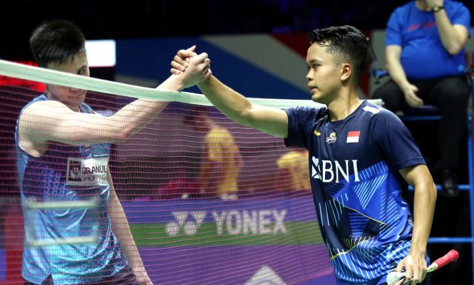 Anthony Sinisuka Ginting Menang Atas Kantaphon Wangcharoen