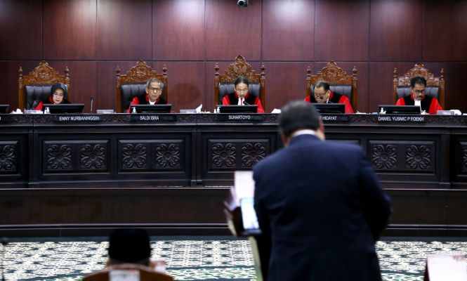Empat Menteri Penuhi Panggilan Mahkamah Konstitusi