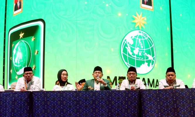 Muhaimin Iskandar Menyampaikan LPJ di Muktamar VI PKB