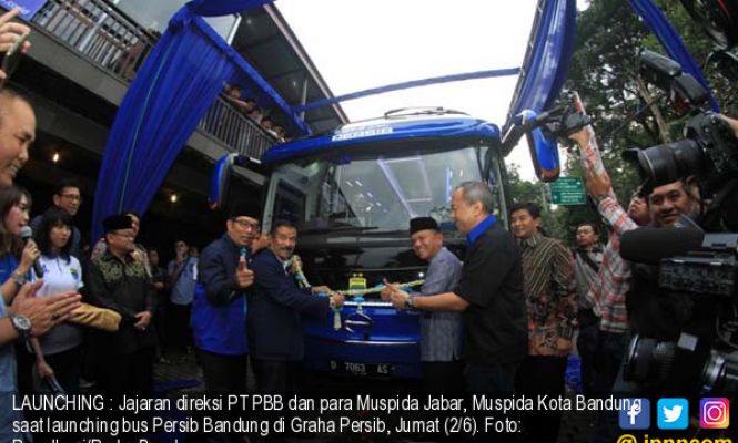 Persib Launching Bus Tim Mewah