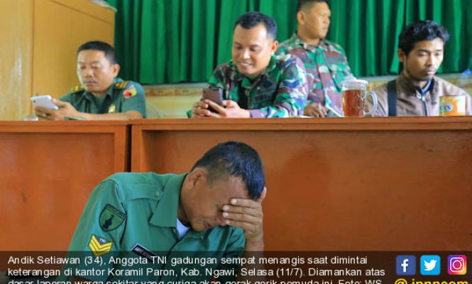 Berlagak Anggota, TNI Gadungan Diamankan