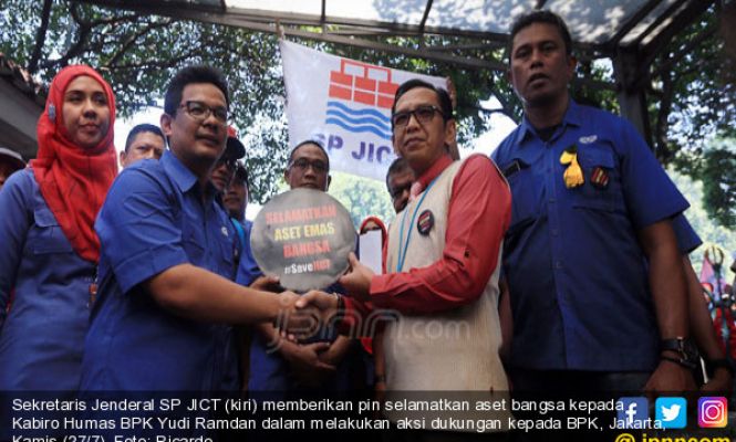 SP JICT Beri Dukungan Kepada BPK