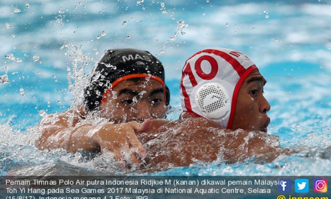 Polo Air Indonesia Kalahkan Malaysia 4-3