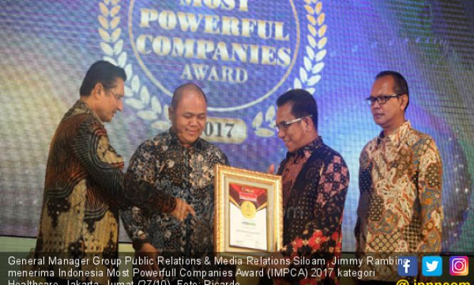 RS Siloam Raih Indonesia Most Powerfull Companies Award (IMPCA) 2017