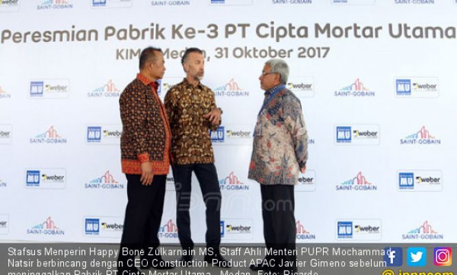 Peresmian Pabrik Ke-3 PT Cipta Mortar Utama