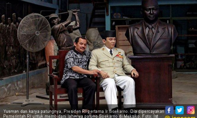 Keren, Patung Ir Soekarno Ada di Meksiko