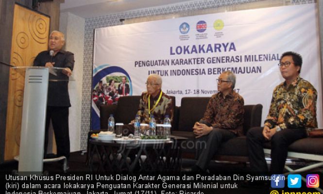 Lokakarya Penguatan Karakter Generasi Milenial untuk Indonesia Berkemajuan