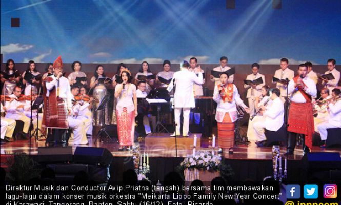 Konser Musik Orkestra Meikarta Lippo Family New Year Concert