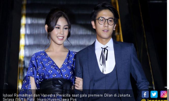 Iqbaal Ramadhan dan Vanesha Prescilla