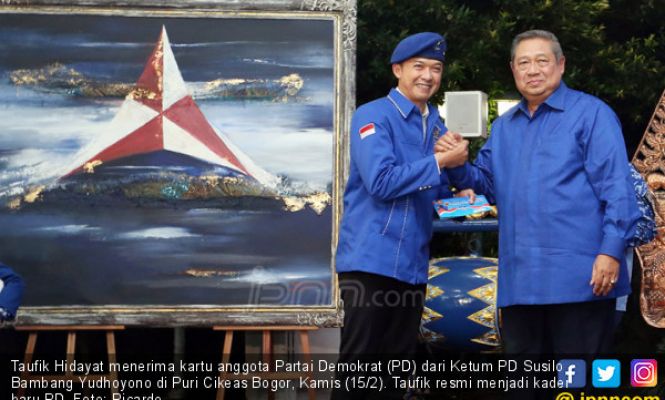 Taufik Hidayat Menjadi Kader Baru Partai Demokrat