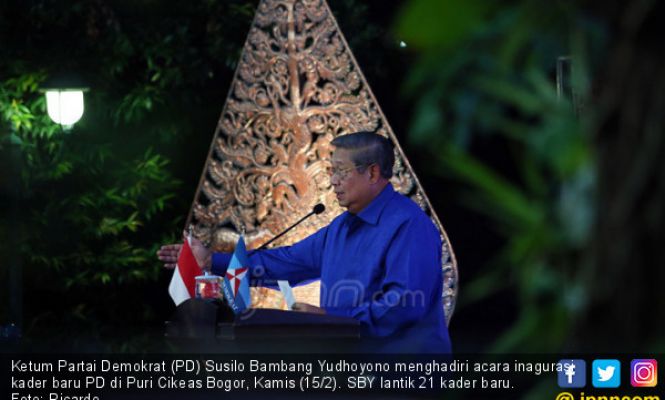 SBY Lantik 21 Kader Baru