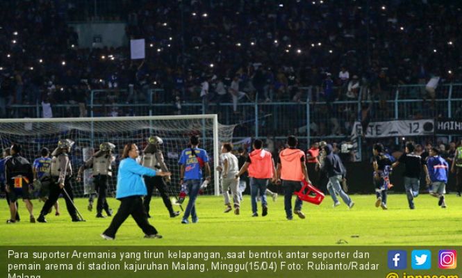 Detik-Detik Rusuh Arema FC