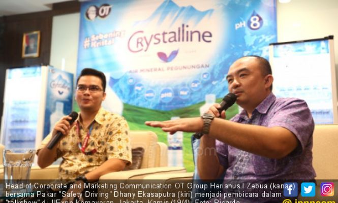 Crystalline Jadi Official Mineral Water IIMS 2018