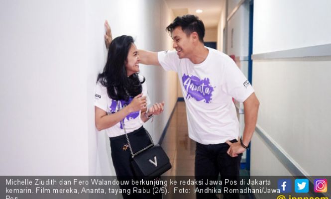 Michelle Ziudith dan Fero Walandouw