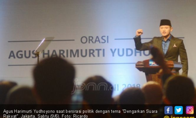 Orasi Politik Agus Harimurti Yudhoyono