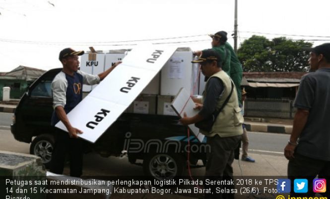 Pendistribusian Logistik Pilkada Serentak 2018