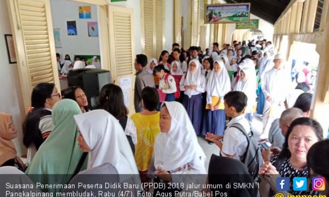 Pendaftaran PPDB Jalur Umum Membludak