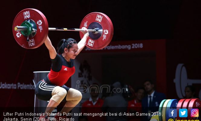 Lifter Putri Indonesia Yolanda Putri