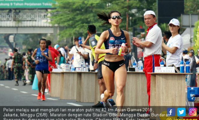 Lari Maraton Putri No 42 Kilometer