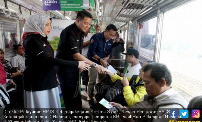 BPJS Ketenagakerjaan Bagikan Uang Elektronik