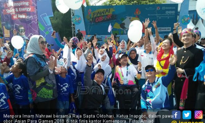 Obor Asian Para Games 2018 Tiba di Jakarta