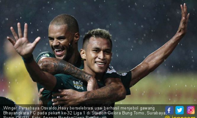 Persebaya Taklukkan Bhayangkara FC