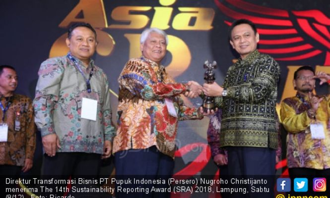 Pupuk Indonesia Grup Raih Penghargaan di SRA 2018