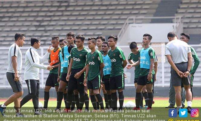 Timnas U22 Bersiap Jelang Piala AFF