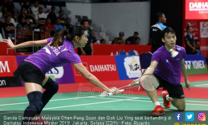 Ganda Campuran Malaysia Chan Peng Soon dan Goh Liu Ying