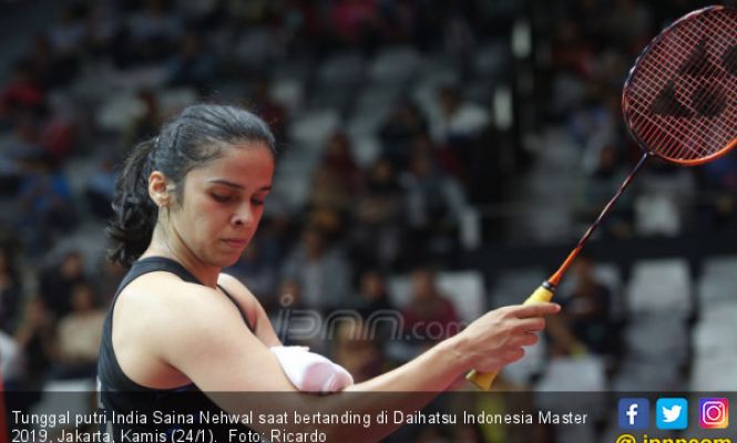 Tunggal putri India Saina Nehwal