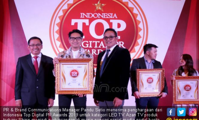 Sharp Raih Indonesia Digital Top PR Awards 2019