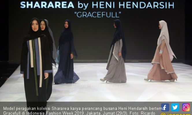 Perancang Busana Heni Hendarsih Tampil di Indonesia Fashion Week 2019