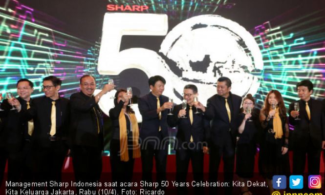 Sharp 50 Years Celebration: Kita Dekat, Kita Keluarga Jakarta