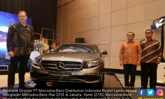 Mercedes-Benz Luncurkan Dua Varian Mesin Baru E-Class