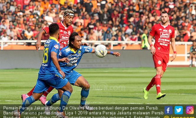 Persija dan Persib Harus Rela Berbagi Angka