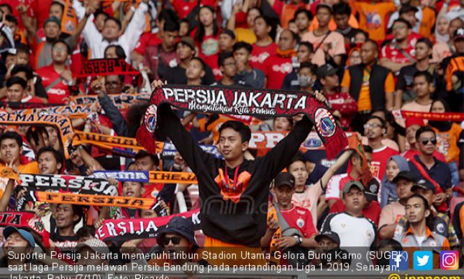 Suporter Persija Jakarta