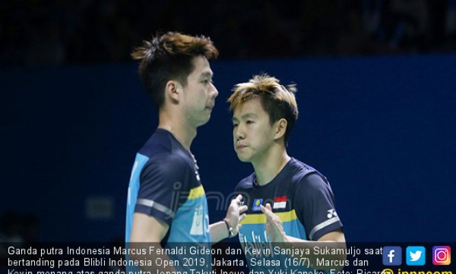 Marcus Fernaldi Gideon - Kevin Sanjaya Sukamuljo