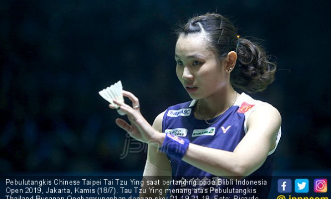 Pebulutangkis Chinese Taipei Tai Tzu Ying