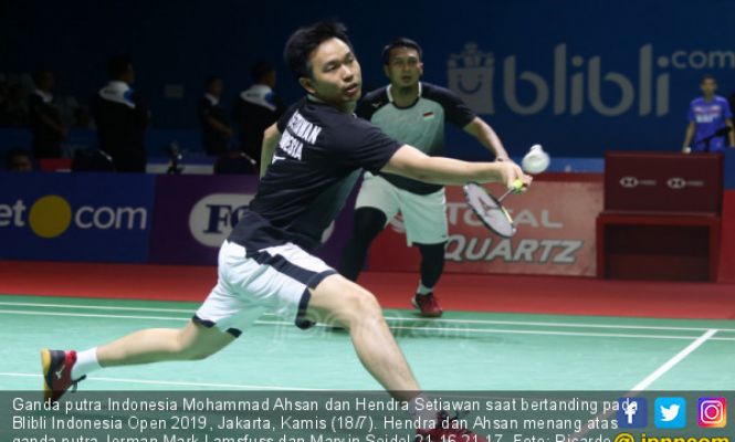 Mohammad Ahsan dan Hendra Setiawan Kalahkan Ganda Putra Jerman