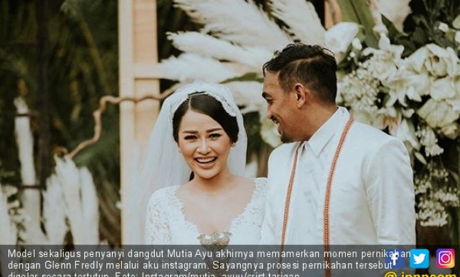 Mutia Ayu Pamer Hari Bahagia Bersama Glenn