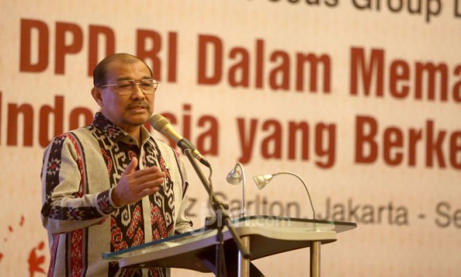 Peran Strategis DPD RI dalam Memajukan Daerah guna Mewujudkan Indonesia yang berkeadilan dan Setara