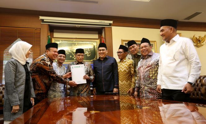 Fraksi PKB Melaporkan UU Pesantren Kepada PBNU