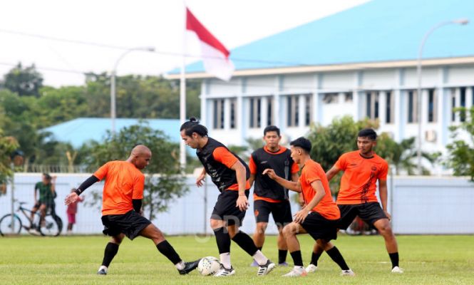 Latihan Perdana Persija Jakarta