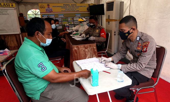 Polri Gelar Rapid Test Antibodi & Antigen Gratis Selama Operasi Lilin