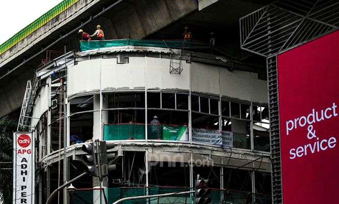 Pembangunan Skybridge CSW Ditargetkan Rampung Bulan Mei