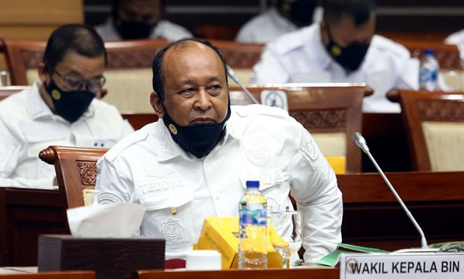 Foto Wakil Kepala BIN Hadiri Raker Komisi I DPR